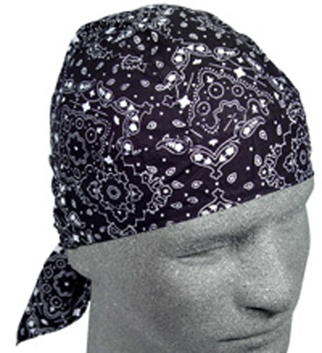 Paisley Black, Standard Headwrap